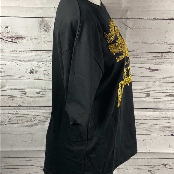 Aztecas Mexico Unisex Dragon Embellished Tee - Picture 3 of 6